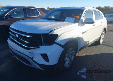 2020 Volkswagen Atlas Cross Sport 3.6L V6 Se W/Technology/3.6L V6 Se W/Technology R-Line из США, поврежденный, VIN 1V21E2CA7LC221828